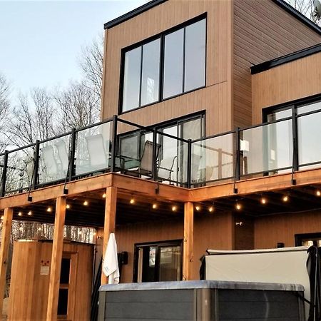 Chalet Serenity - Mont Tremblant Ski - Spa Sauna Wifi Tv Privet Chic Modern House Villa La Conception Kültér fotó