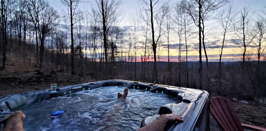 Chalet Serenity - Mont Tremblant Ski - Spa Sauna Wifi Tv Privet Chic Modern House Villa La Conception Kültér fotó