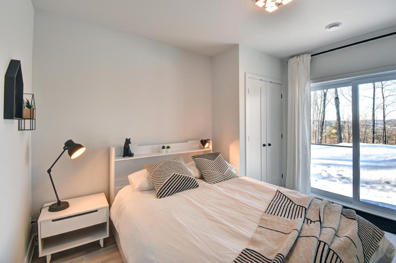 Chalet Serenity - Mont Tremblant Ski - Spa Sauna Wifi Tv Privet Chic Modern House Villa La Conception Kültér fotó