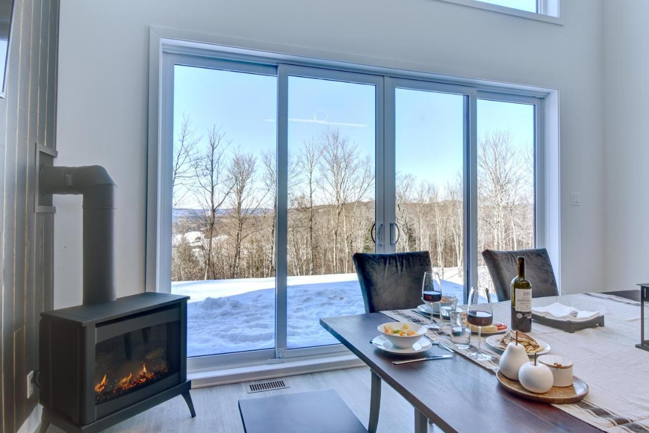 Chalet Serenity - Mont Tremblant Ski - Spa Sauna Wifi Tv Privet Chic Modern House Villa La Conception Kültér fotó