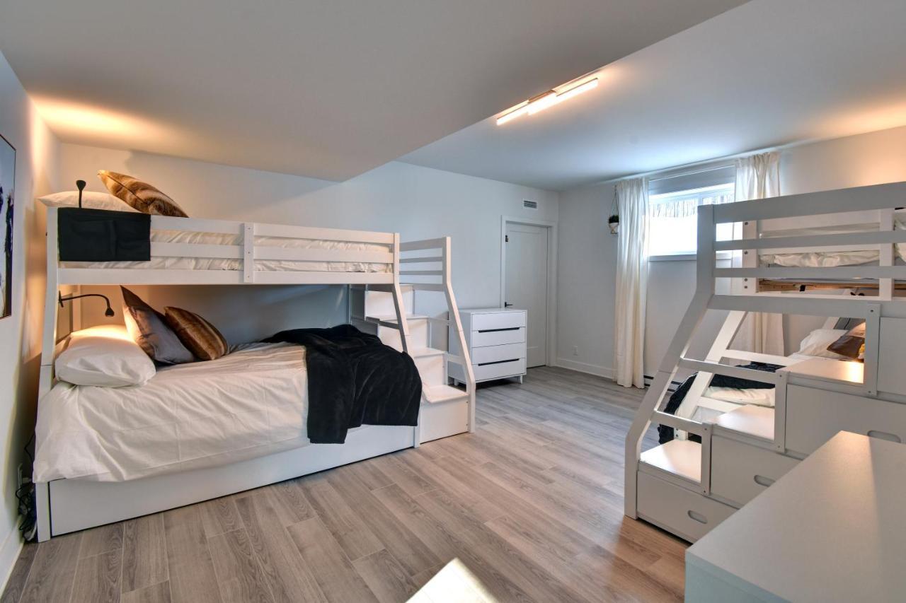 Chalet Serenity - Mont Tremblant Ski - Spa Sauna Wifi Tv Privet Chic Modern House Villa La Conception Kültér fotó