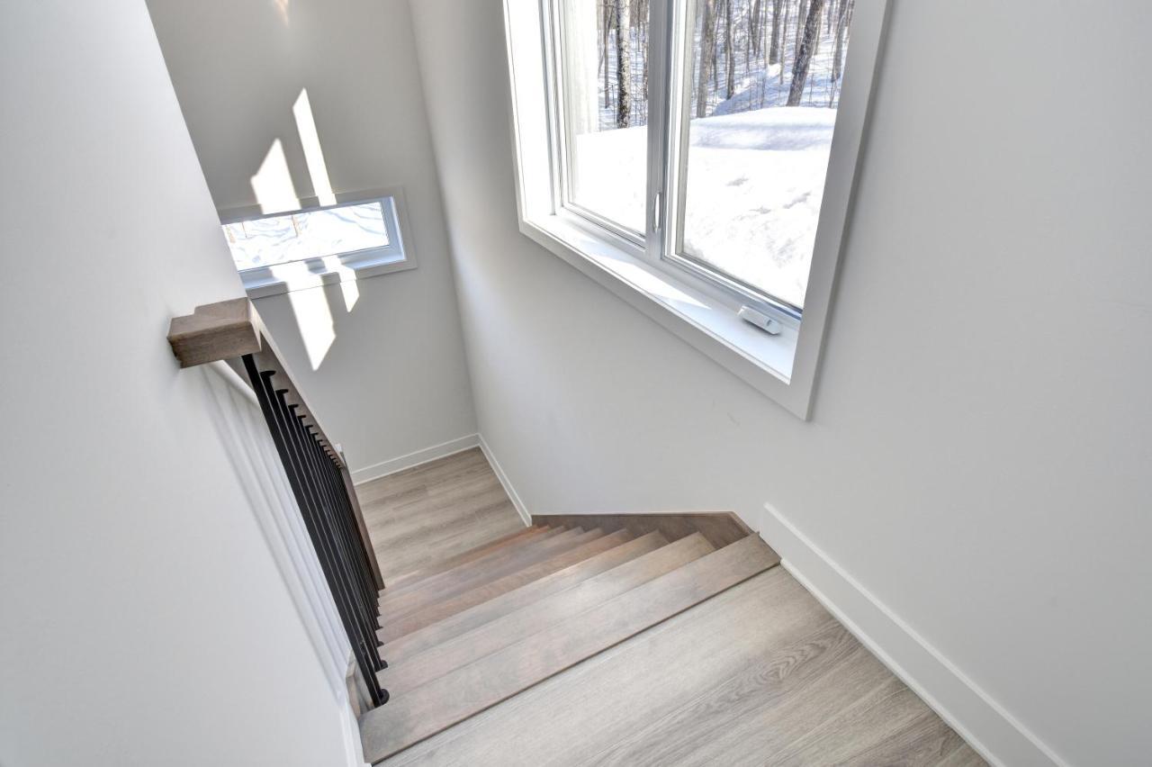 Chalet Serenity - Mont Tremblant Ski - Spa Sauna Wifi Tv Privet Chic Modern House Villa La Conception Kültér fotó